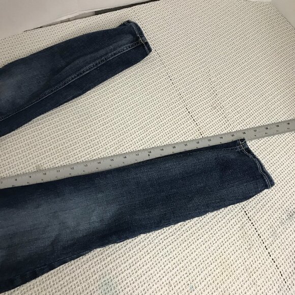 SILVER WOMENS JEANS SKINNY CROPPED SIZE W29 L26 - Picture 7 of 9